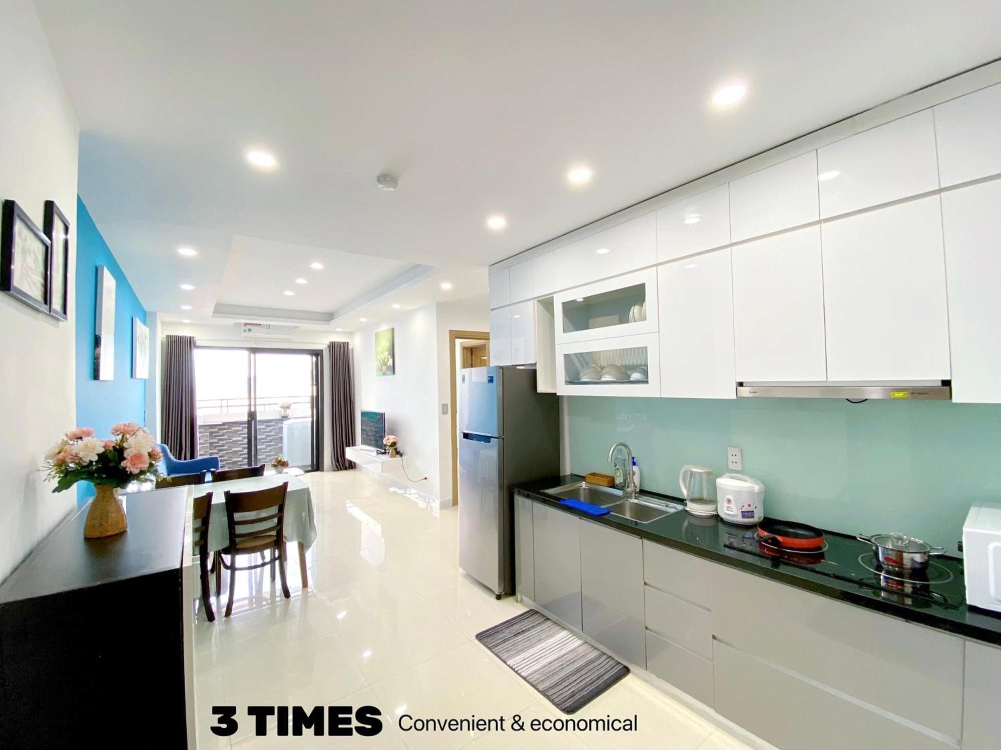 Blue Ocean Apartment At My Khe Дананг Екстер'єр фото