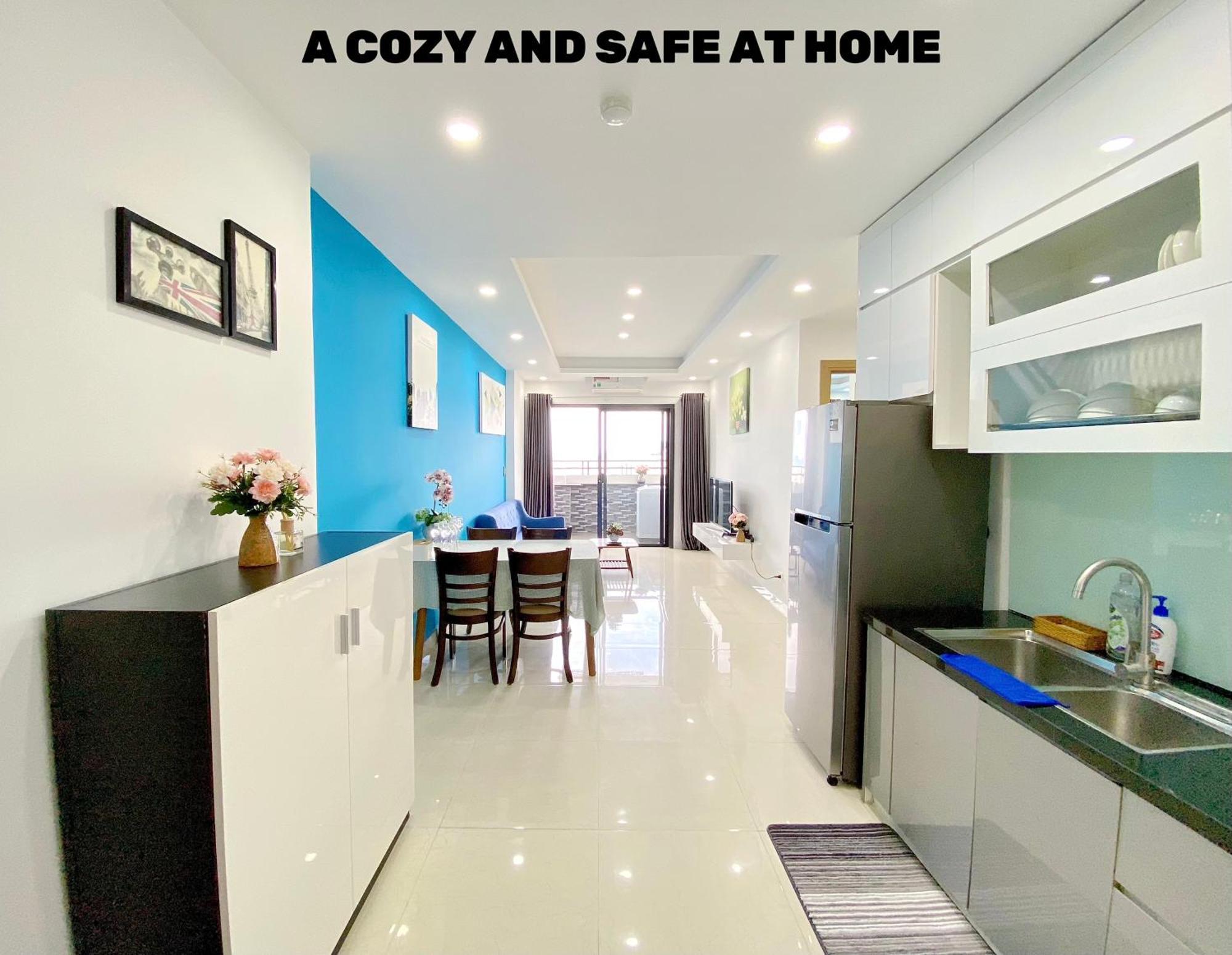 Blue Ocean Apartment At My Khe Дананг Екстер'єр фото
