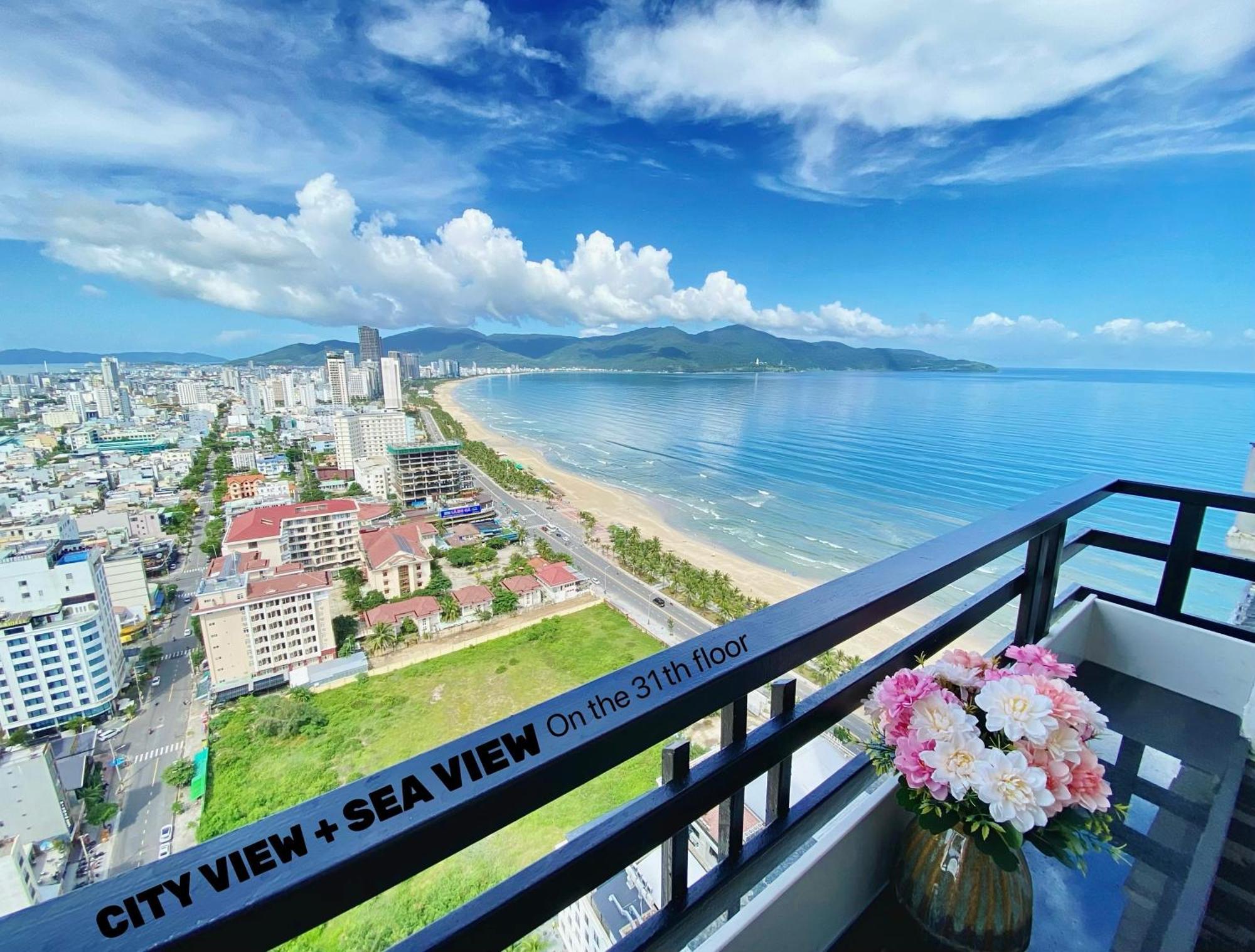 Blue Ocean Apartment At My Khe Дананг Екстер'єр фото